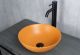 Раковина Gid 9081orm 53405 накладная оранжевая матовая 36x36x14 Раковина Gid 9081orm 53405 накладная оранжевая матовая 36x36x14