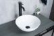 Раковина Gid 9081W 51243 накладная белая 36x36x14