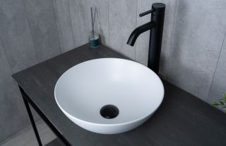 Раковина Gid 9081wm 51244 накладная белая матовая 36x36x14 Раковина Gid 9081wm 51244 накладная белая матовая 36x36x14
