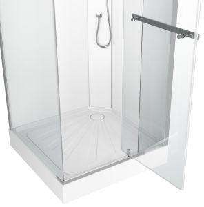 Душевая кабина Cerutti SPA Mimi 901Т без крыши 90x90см