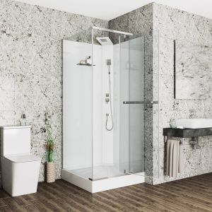 Душевая кабина Cerutti SPA Mimi 901Т без крыши 90x90см