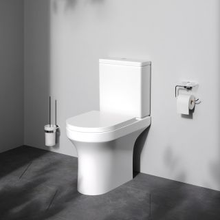 AM.PM X-JOY C85A8601SC безободковый напольный унитаз с сиденьем микролифт AM.PM X-JOY C85A8601SC безободковый напольный унитаз с сиденьем микролифт