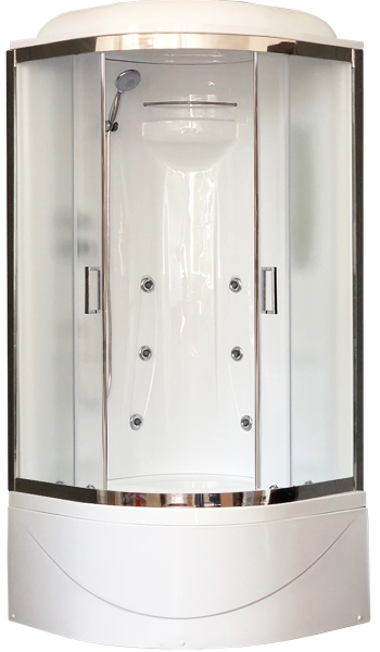 Душевая кабина Royal Bath BK стекло матовое 90x90см RB90BK2-M Душевая кабина Royal Bath BK стекло матовое 90x90см RB90BK2-M