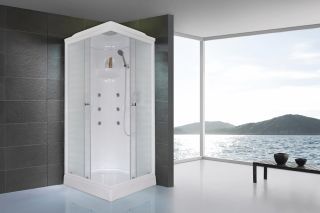 Душевая кабина Royal Bath HP стекло матовое 90x90см RB90HP2-M