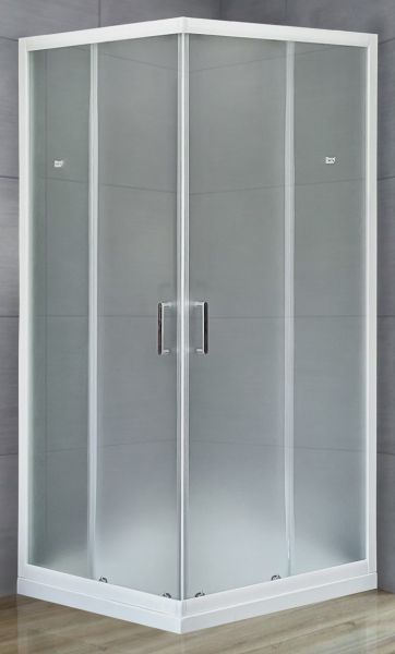 Душевой уголок Royal Bath HPD 95x100см белый RB1095HPD-C