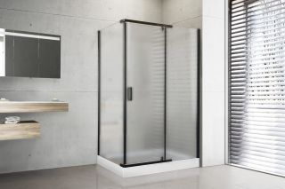Душевой уголок Royal Bath HPV RB9140HPV-C-BL 140x90см чёрный