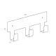 Крючок Corozo Ригал 3 SD-00001298 чёрный