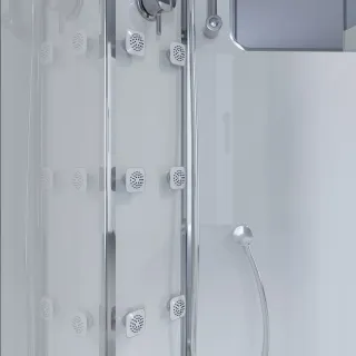 Душевая кабина Niagara Ultra 120x180 3100164R профиль хром стекло прозрачное