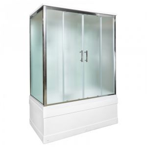 Душевая кабина Deto ЕМ4515 с гидромассажем (гм.) 150х85х220 см