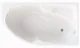 Акриловая ванна Triton София Щ0000067489 правая 150x95 см на Х-каркасе белый