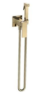 Гигиенический душ со смесителем AQUAme Savona AQM6817GG золото