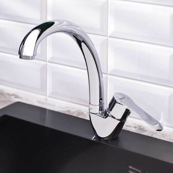 Смеситель для кухни BOOU B8289-10F хром