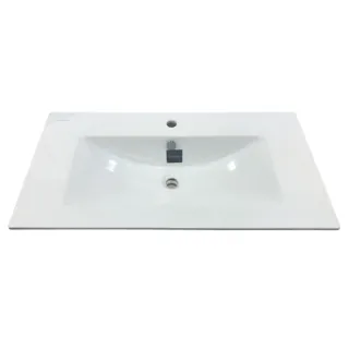 Тумба под раковину Comforty Бонн 00-00011781 с раковиной 91см цвет дуб дымчатый