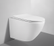 Подвесной унитаз Cerutti SPA Sella Aria MW CT9161 безободковый белый матовый