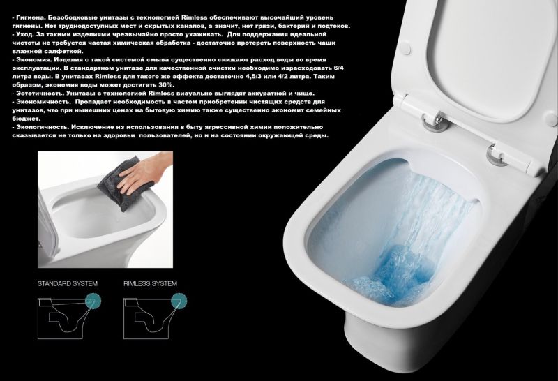 Подвесной унитаз Cerutti SPA Maiella Aria MW CT9164 безободковый белый