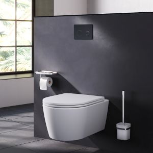 Клавиша смыва Am.Pm Touch Pro I0450B38 сенсорная черный глянец