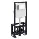 Система инсталляции для унитазов WasserKRAFT Dill 61TLT.010.ME.WH03 с кнопкой смыва