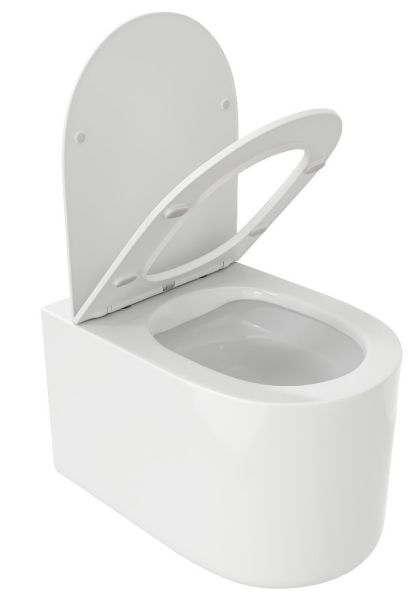 Подвесной унитаз Cerutti SPA Tanaro Aria MW CT9236 безободковый белый матовый