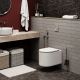 Подвесной унитаз Cerutti SPA Tanaro Aria MW CT9236 безободковый белый матовый