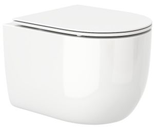 Подвесной унитаз Cerutti SPA Oglio Aria MW CT9237 безободковый белый матовый