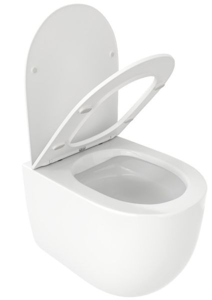 Подвесной унитаз Cerutti SPA Oglio Aria MW CT9237 безободковый белый матовый