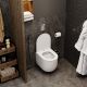 Подвесной унитаз Cerutti SPA Oglio Aria MW CT9237 безободковый белый матовый
