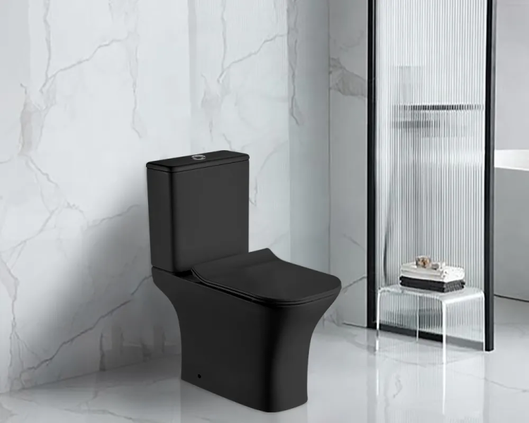 Унитаз напольный Cerutti VETTORE MB CT9241 безободковый черный