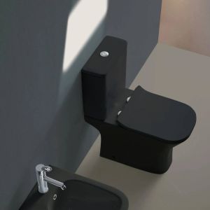 Унитаз напольный Cerutti VETTORE MB CT9241 безободковый черный