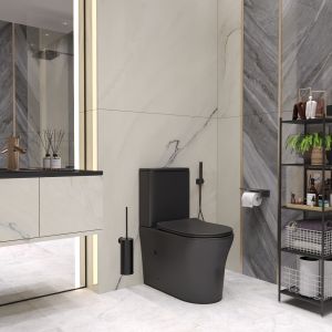 Унитаз напольный Cerutti ADIGE MB CT9244 безободковый черный