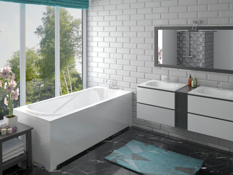 Экран фронтальный для ванны Эстет Alfa silk ФР-00014651 180см белый Экран фронтальный для ванны Эстет Alfa silk ФР-00014651 180см белый