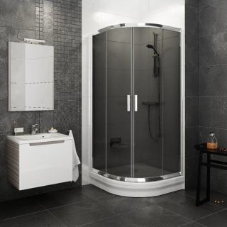 Душевой уголок Ravak Blix BLCP4-90 3B270C00ZG блестящий грейп Душевой уголок Ravak Blix BLCP4-90 3B270C00ZG блестящий грейп