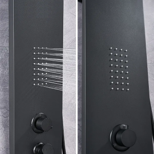 Душевая панель Cerutti SPA Chika B CT9255 чёрный