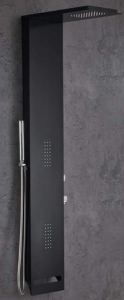Душевая панель Cerutti SPA Korra B CT9258 чёрный