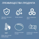 Приставной унитаз Cerutti SPA Barbaria Pulse CT7264 с функцией импульсного смыва белый