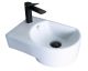 Раковина Gid N9273R 61106R подвесная белая 41x27x14 Раковина Gid N9273R 61106R подвесная белая 41x27x14