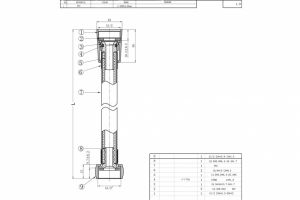 Шланг для душа Bravat P7231N-RUS 1500мм