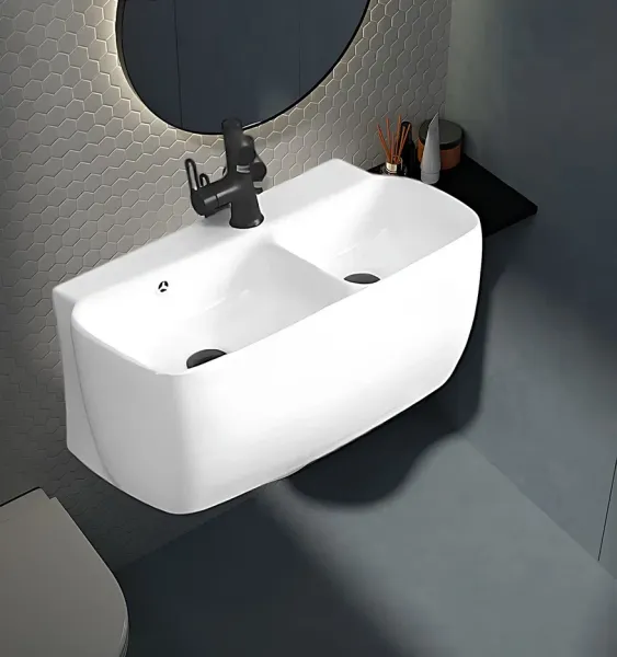 Раковина двойная Ceruttispa Double Marco CT9282 67см белый