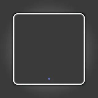 Зеркало Comforty Сириус 00-00020724 с подсветкой