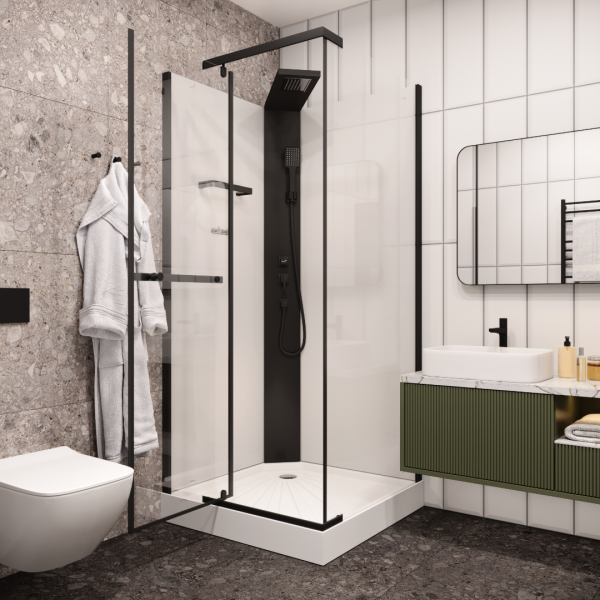 Душевая кабина Cerutti SPA MIMI901B 90x90см