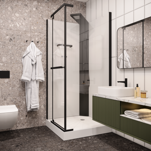 Душевая кабина Cerutti SPA MIMI901B 90x90см