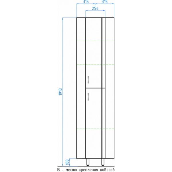 Колонна Style Line Веер ЛС-00000113