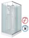 Душевая кабина Niagara NG-43185-14QBKT 110x80см серебро/матовое