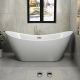Акриловая ванна Cerutti SPA Nemi CT9319 170x75см белый