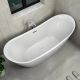 Акриловая ванна Cerutti SPA Nemi CT9319 170x75см белый
