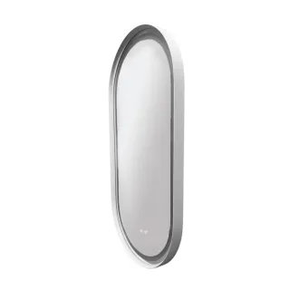 Зеркало с подсветкой Azario Blake АZ-LED011325 50 см белый матовый