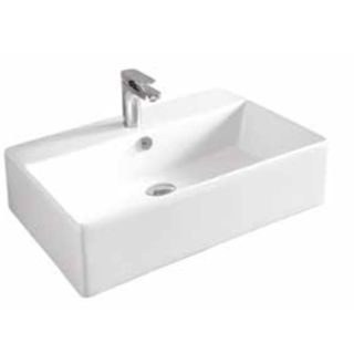 Раковина накладная ArtCeram QUADRO QUL003 01 00 белая 65 см Раковина накладная ArtCeram QUADRO QUL003 01 00 белая 65 см