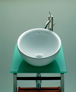 Раковина накладная Roca Bol 327876000 42 см белый