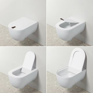 Унитаз  Artceram THE ONE THV001 15 00 grigio oliva Унитаз  Artceram THE ONE THV001 15 00 grigio oliva
