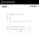 Полотенцедержатель WHITECROSS Cubo CU2456GL золото