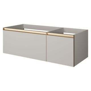 Тумба под раковину Armadi Art Quatro 790-M2-120-CM-MG-LED 120 см с подсветкой кашемир/золото матовое Тумба под раковину Armadi Art Quatro 790-M2-120-CM-MG-LED 120 см с подсветкой кашемир/золото матовое